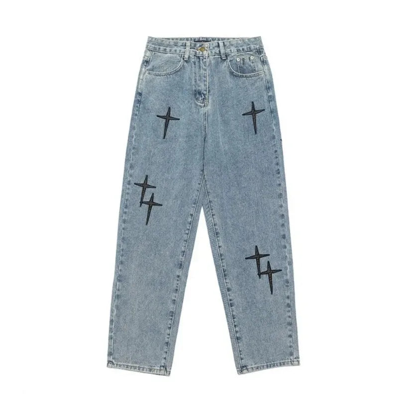 2024 New Jeans HommeWide Leg  Baggy Cargo Pants Streetwear