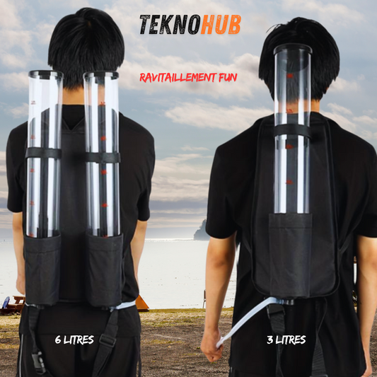 Sac à Dos de Beuverie Teknohub-Festival 3L, 6L