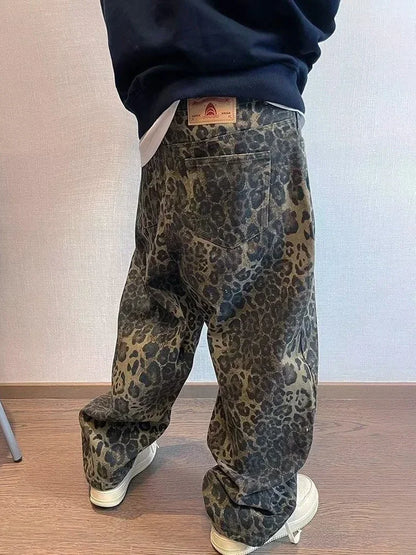 Pantalon Large léopard pour un Style de OUF