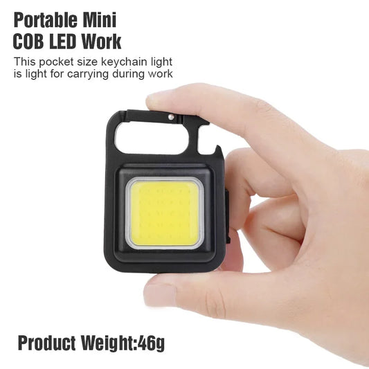 Mini-lampe de Camping Multi-functions COB Rechargeable