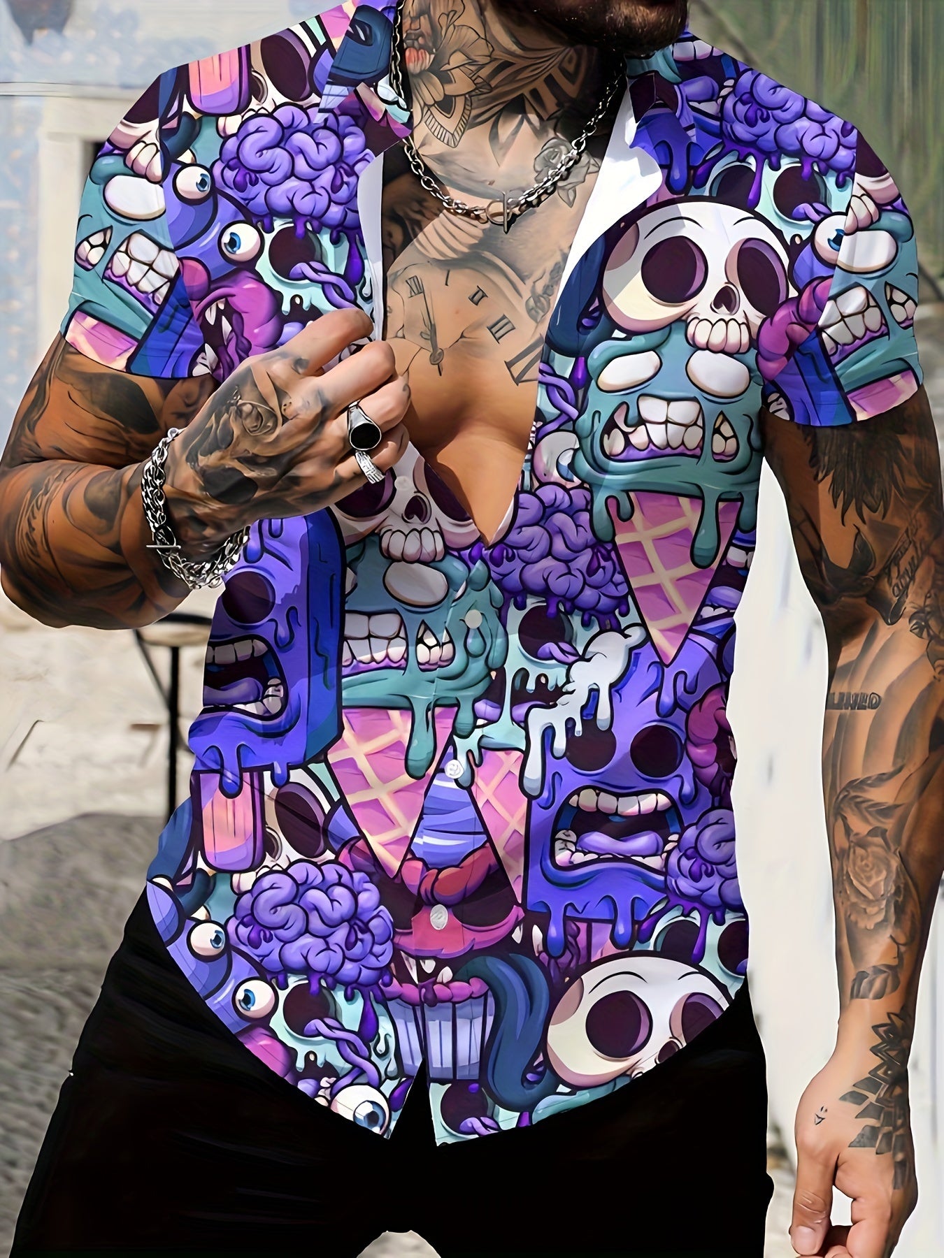 Chemise Skull